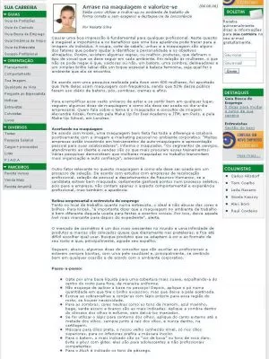 Maquiagem para entrevista de emprego